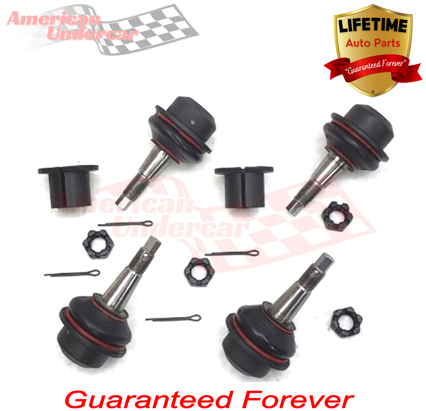 Lifetime Jeep Gladiator JT, Wrangler JL Ball Joint Suspension Kit 2018-2025 4x4