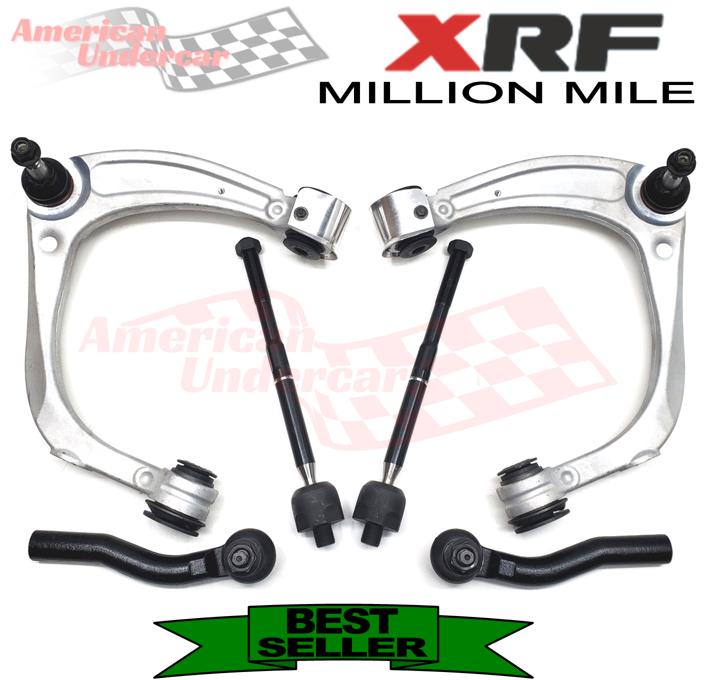 XRF Cadillac Chevrolet GMC 1500 Control Arm Ball Joint Tie Rod Kit for 2021-2023