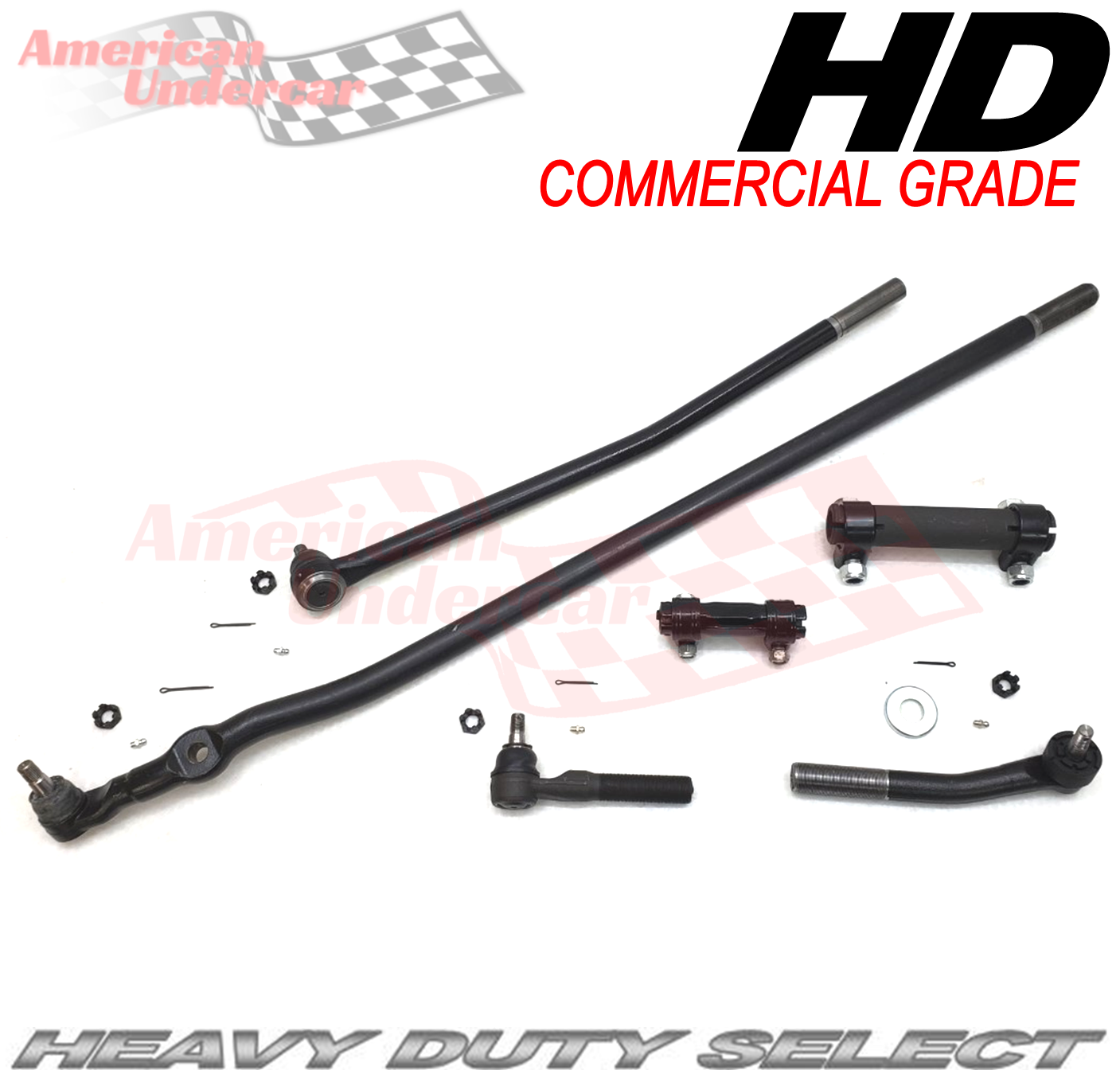 HD Tie Rod Steering Kit | 1998-1999 Dodge Ram 2500 3500 4x4