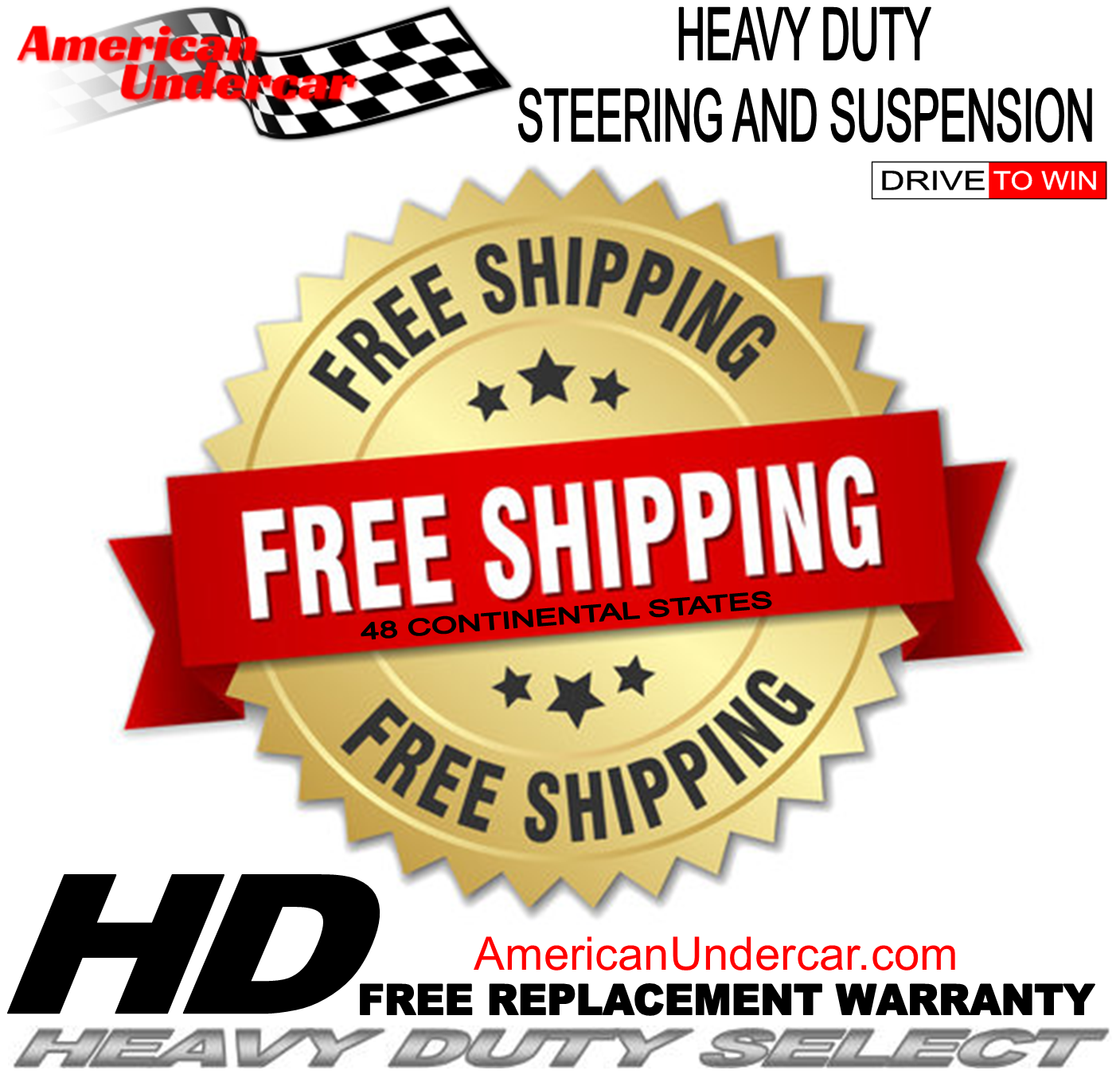 HD Steering and Suspension Kit | 1998-1999 Dodge Ram 2500 3500 4x4 4500lb axle