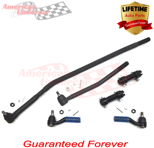 Lifetime Ford E150 E250 Tie Rod Steering Kit 2007-2014 2WD