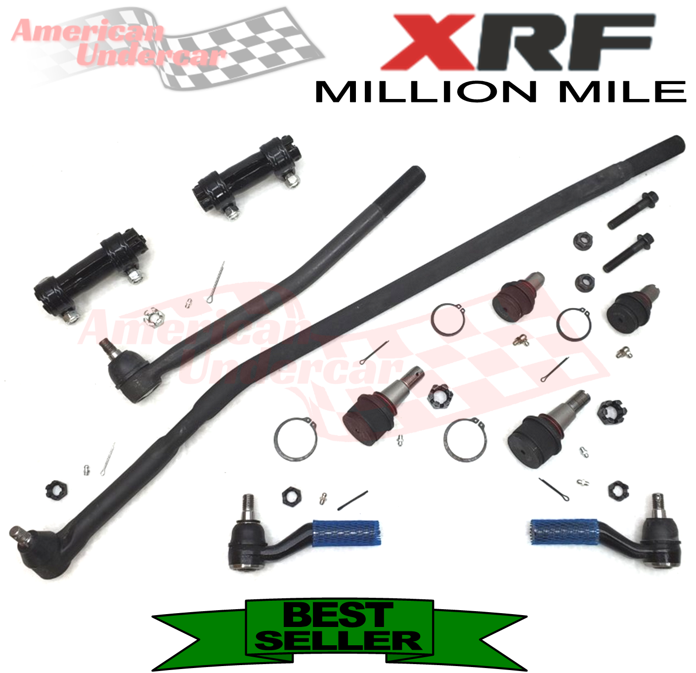 XRF Ford E150 E250 Steering and Suspension Kit 2007-2014 2WD