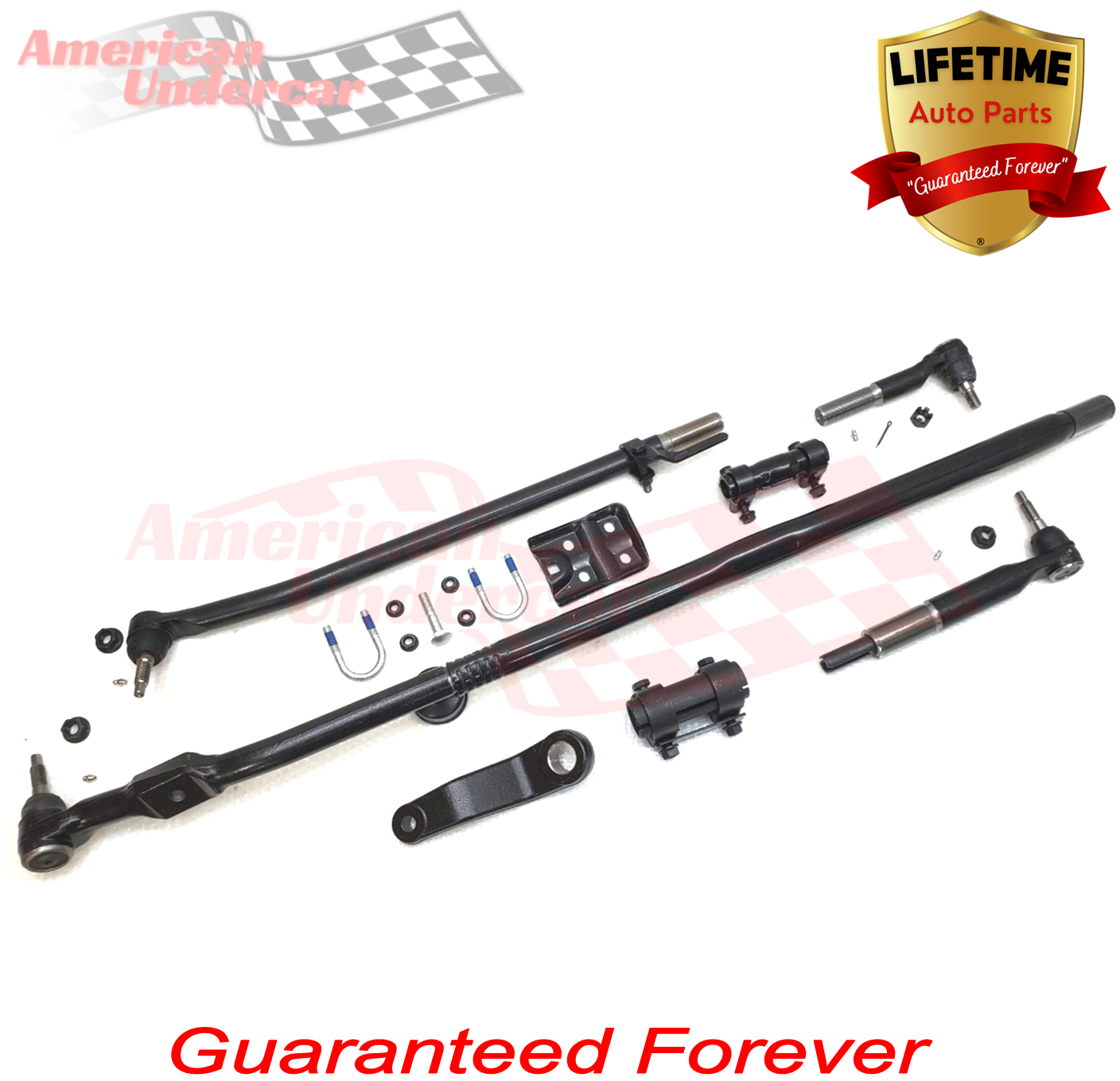 Lifetime T Style Drag Link Steering Kit | 2003-2008 Dodge Ram 2500 3500 4x4