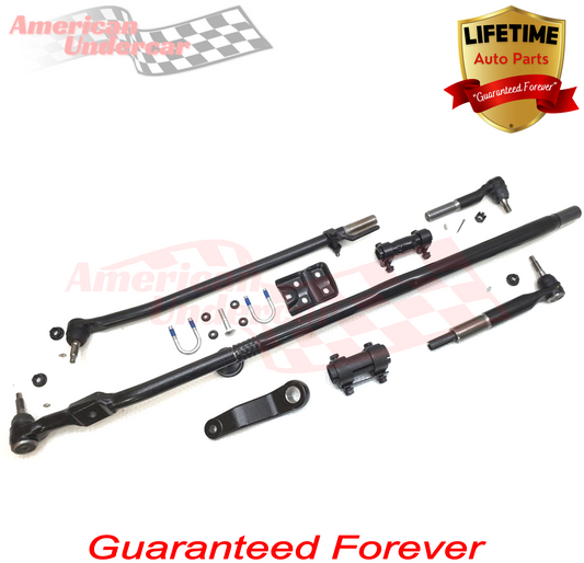 Lifetime T Style Drag Link Steering Kit | 2003-2008 Dodge Ram 2500 3500 4x4