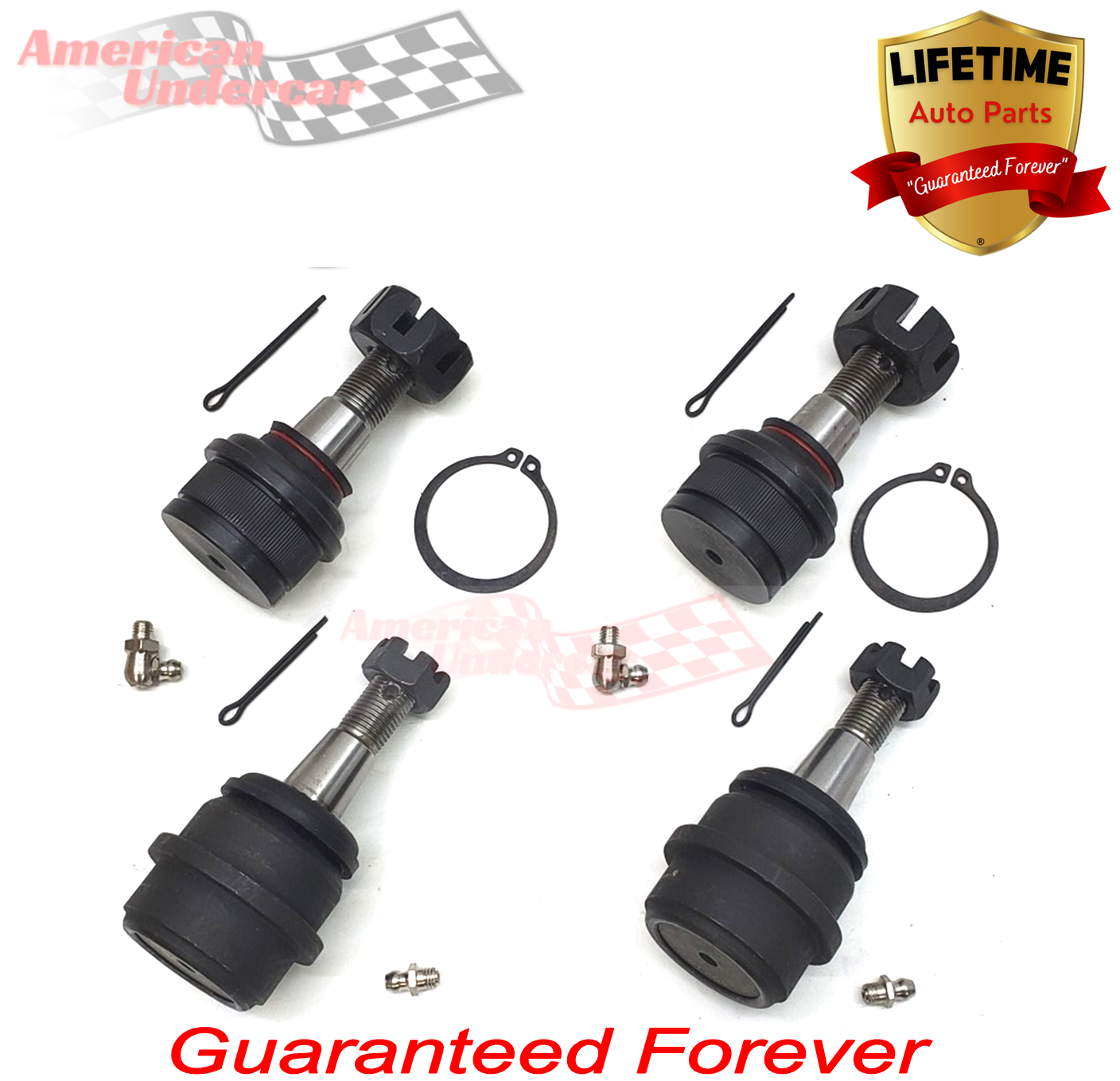 Lifetime Jeep Wrangler Ball Joint Suspension Kit 2007-2017 4x4
