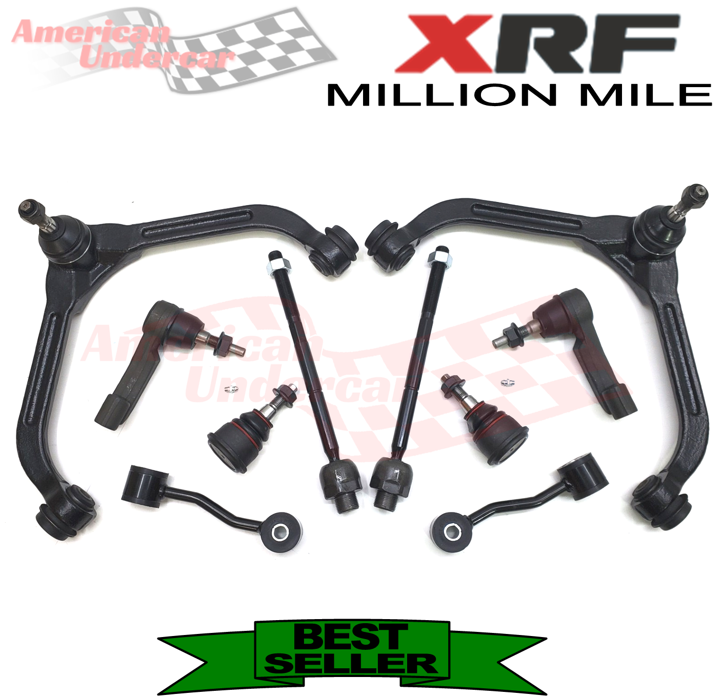 XRF Jeep Liberty Control Arm Ball Joint Tie Rod Steering Kit 2005 - 2007