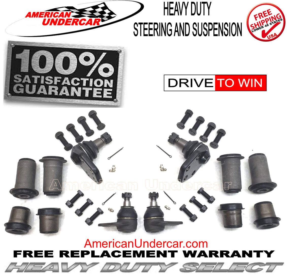 HD Ball Joint Control Arm Bush Suspension Kit for 2000-2002 Dodge Ram 2500, 3500 2WD