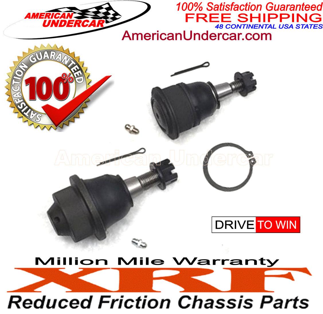 Chevy GMC 2500HD 3500HD 01-10 XRF Ball Joints Upper & Lower Suspension Kit