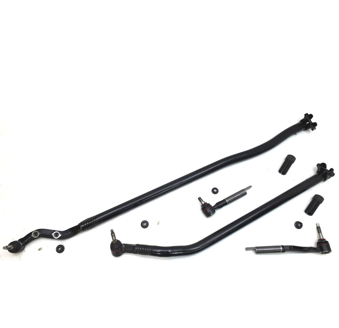 XRF Drag Link Tie Rod Sleeve Steering Kit for 2018-2022 Jeep Wrangler JL, Gladiator JT, 2WD, 4x4