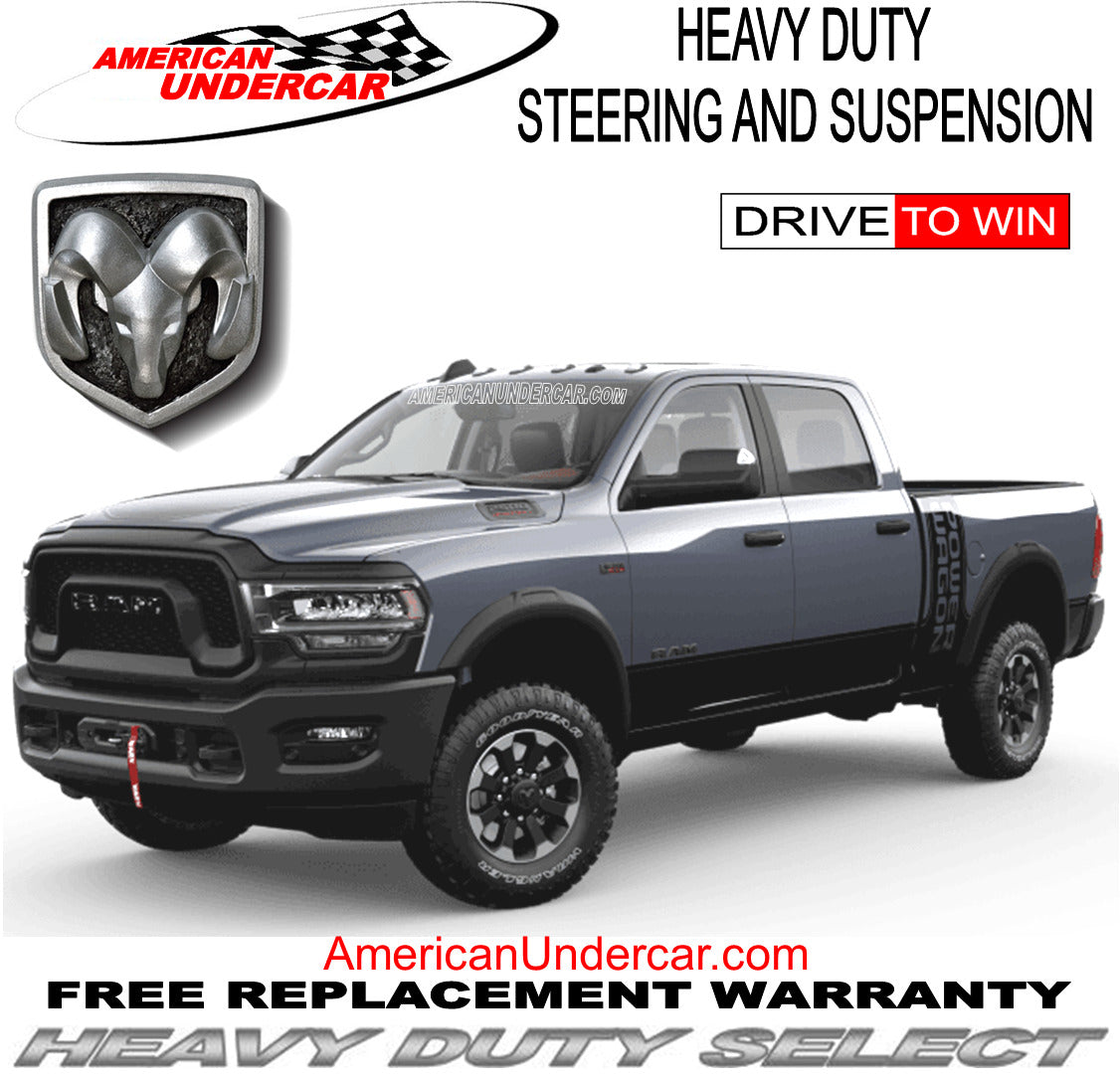 HD T Style Tie Rod Drag Link Steering Kit | 2003-2012 Dodge Ram 2500 3500 4x4