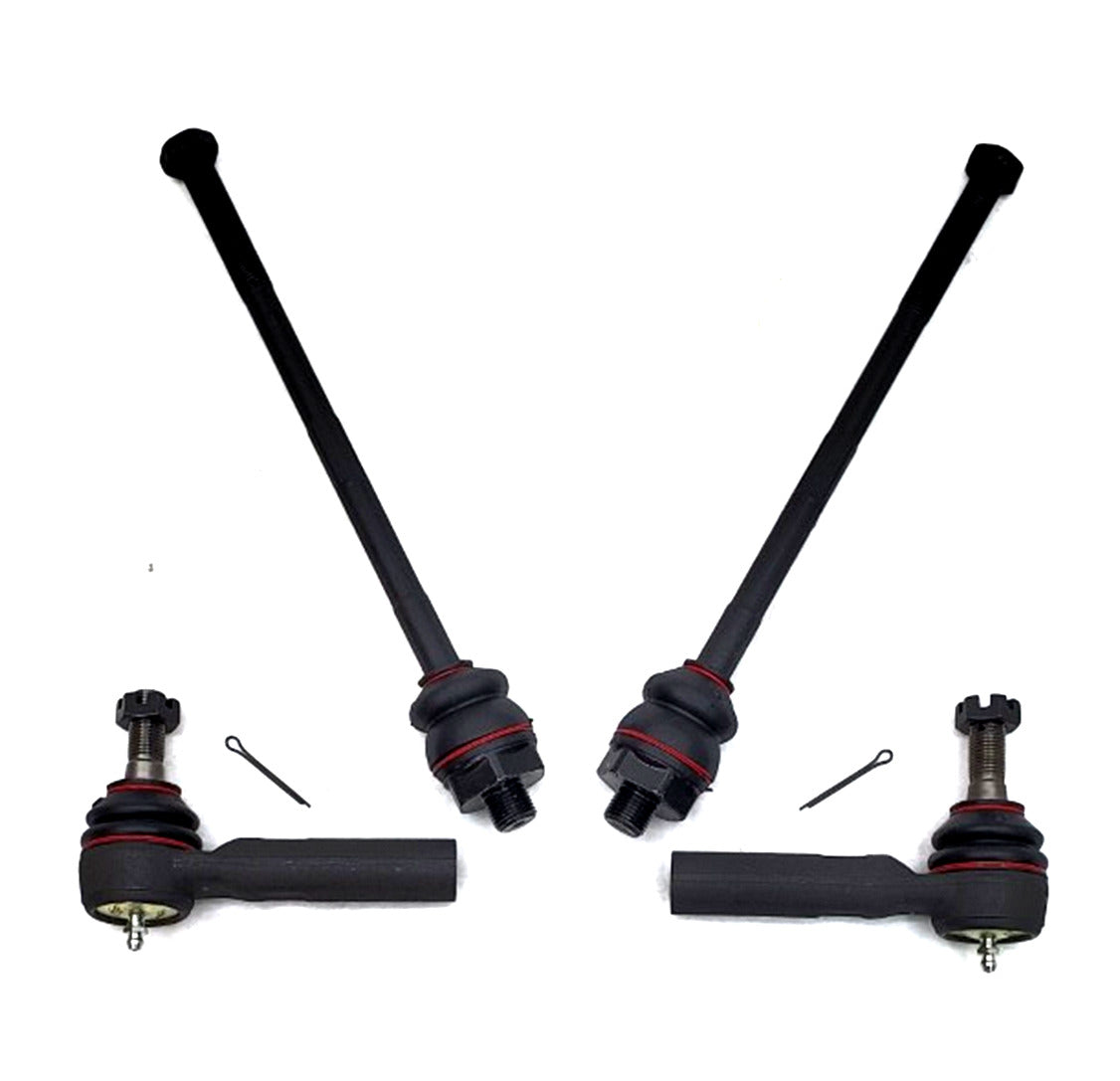 Lifetime Inner and Outer Tie Rod End Steering Kit for 1999-2007 Chevrolet, GMC, Cadillac 2WD, 4x4