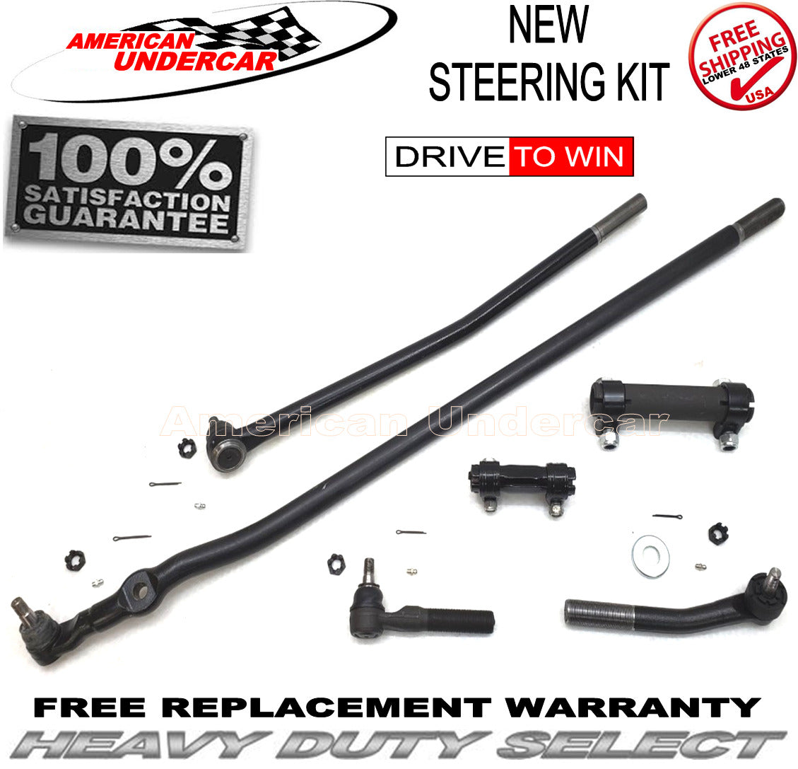 HD Ball Joint Tie Rod Sleeve Kit for 1998-1999 Dodge Ram 2500, 3500 w 4500lb Dana 60 4x4