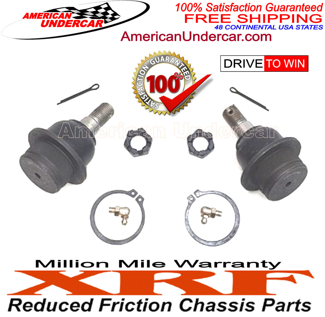 XRF Ball Joint Control Arm Suspension Kit 2005 - 2011 Dodge Dakota Ram