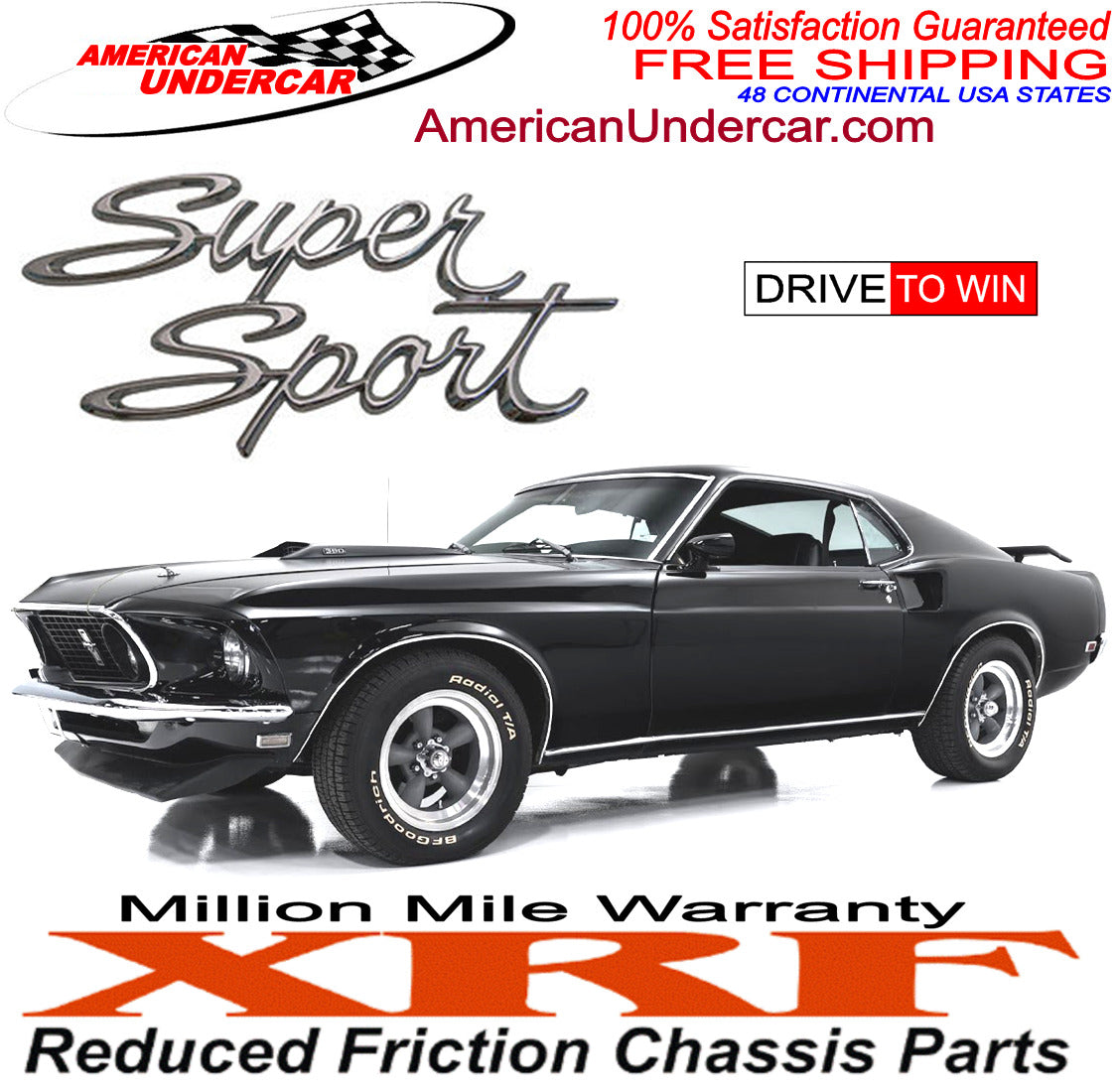 XRF Ball Joint Upper & Lower Suspension Kit for 1968-1972 Buick, Chevrolet, GMC, Oldsmobile, Pontiac 2WD