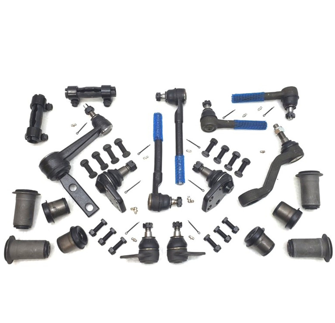 XRF Ball Joint Tie Rod Control Arm Bushing Kit for 2000-2002 Dodge Ram 2500, 3500 2WD