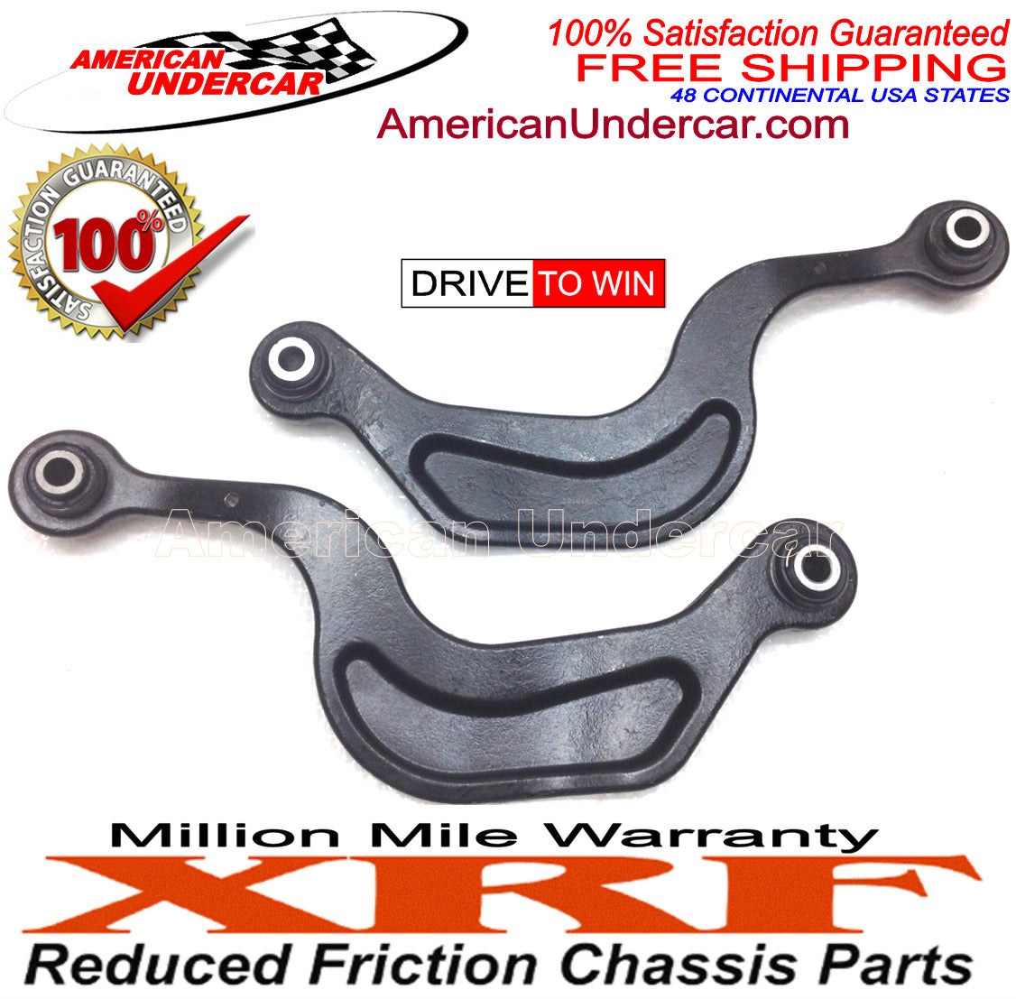 XRF Rear Control Arm Suspension Kit for 2007-2017 Chevrolet, Buick, GMC, Saturn