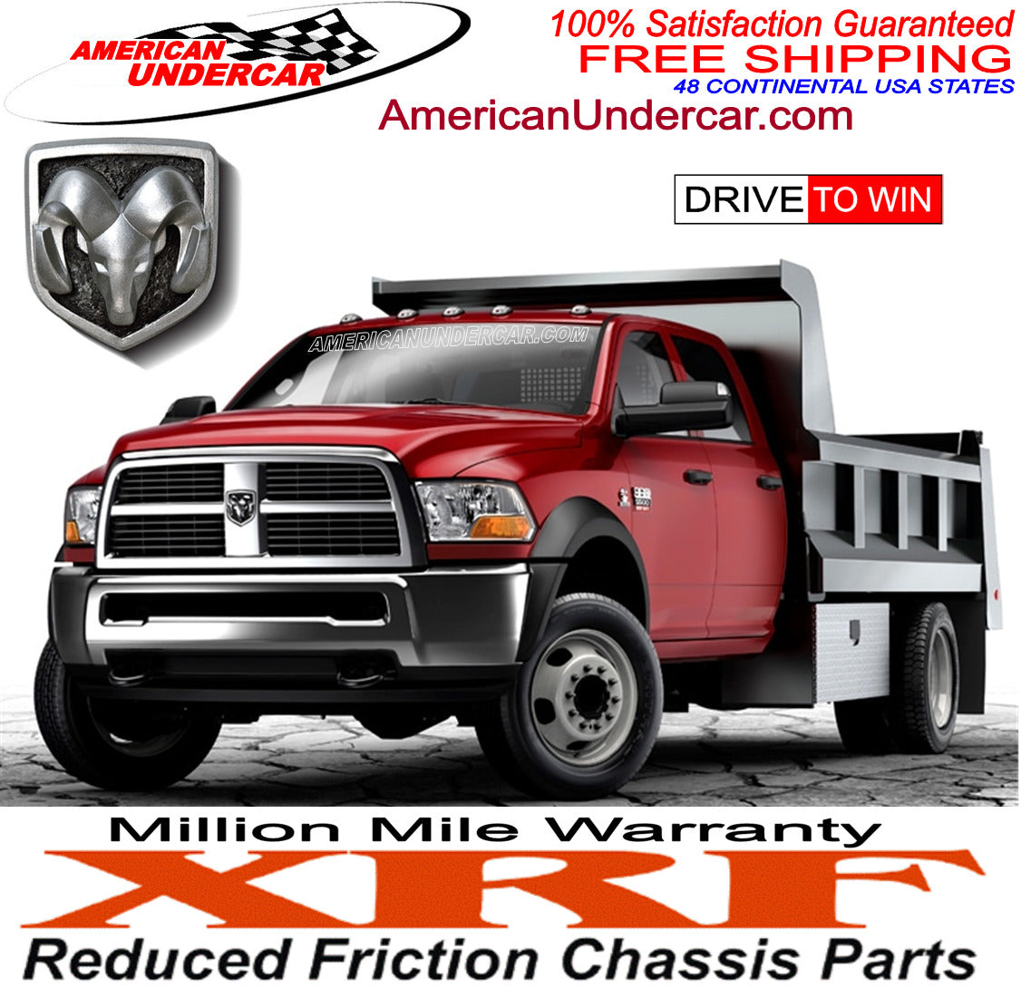 Ford F450 F550 Super Duty 4x4 11 - 19 XRF Drag Link Tie Rod Sleeve Steering Kit