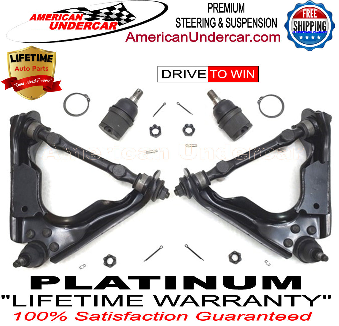 Lifetime Control Arm Ball Joint Bushing Kit 2000 - 2003 Dodge Durango 4x4