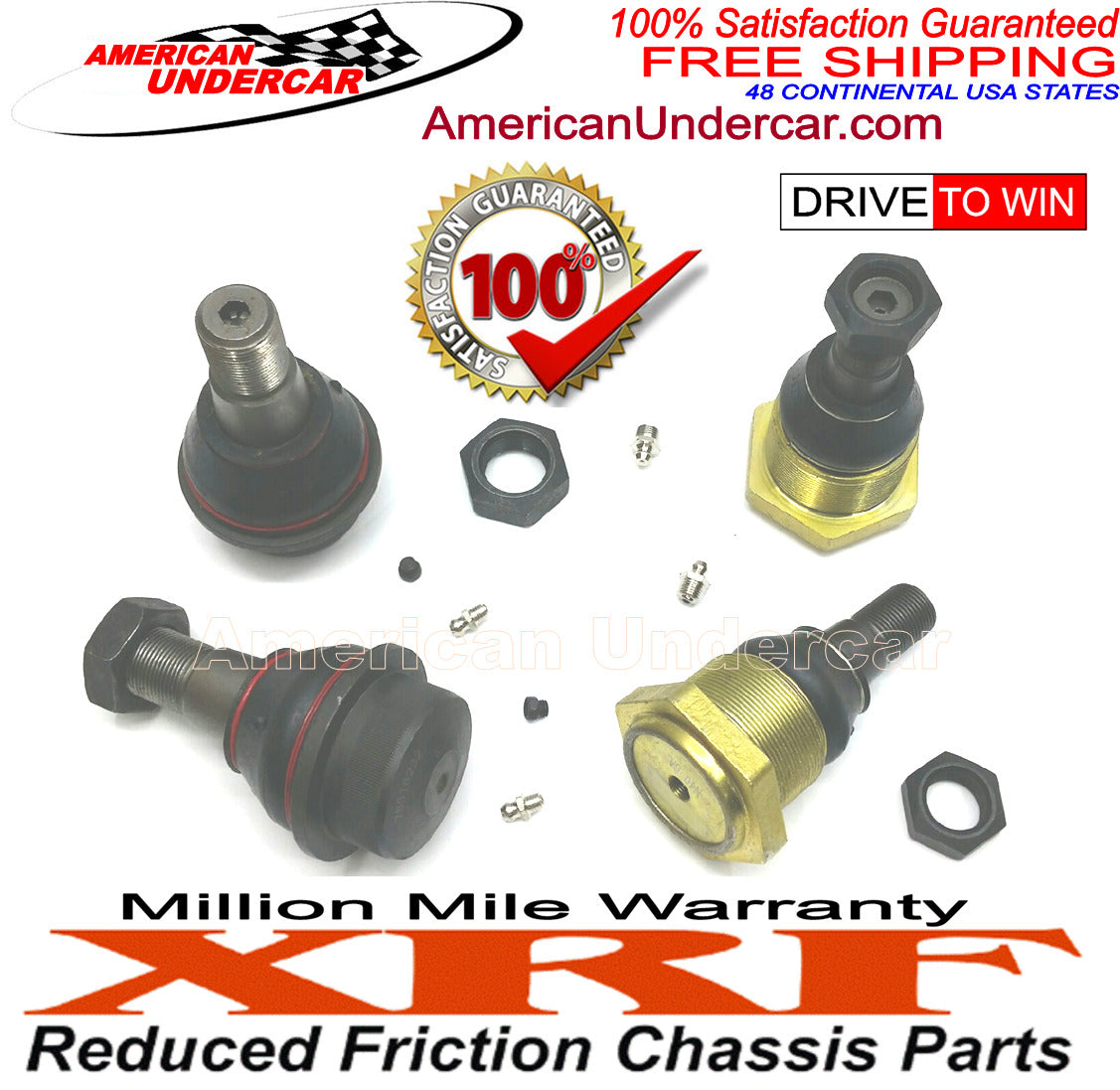 XRF Upper & Lower Ball Joint Suspension Kit for 2008-2018 Dodge Ram 4500, 5500 2WD, 4x4