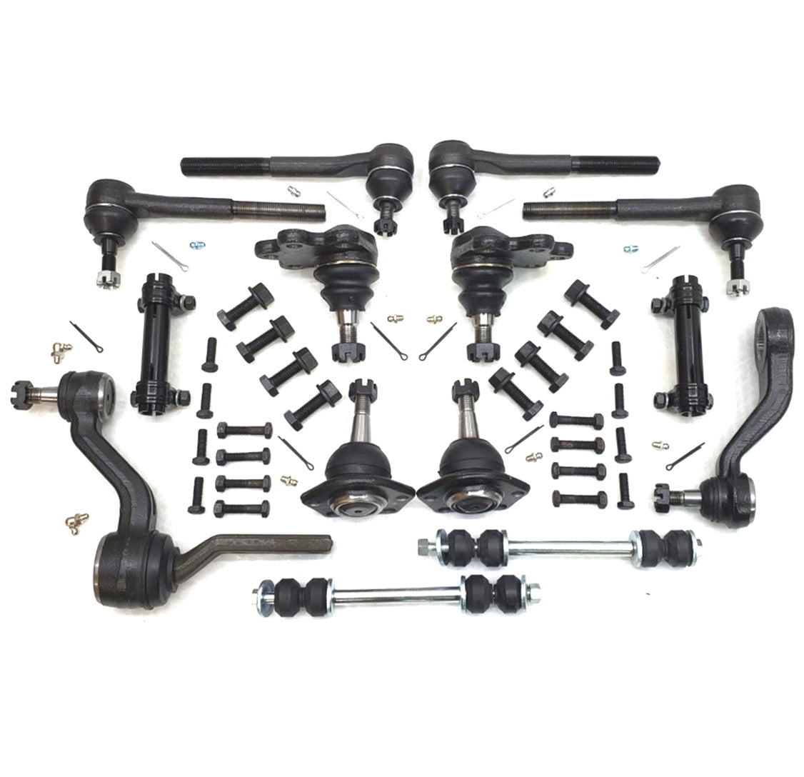 Lifetime Ball Joint Tie Rod Kit for 1988-1992 Chevrolet, GMC K2500, K3500, 8600lb GVW