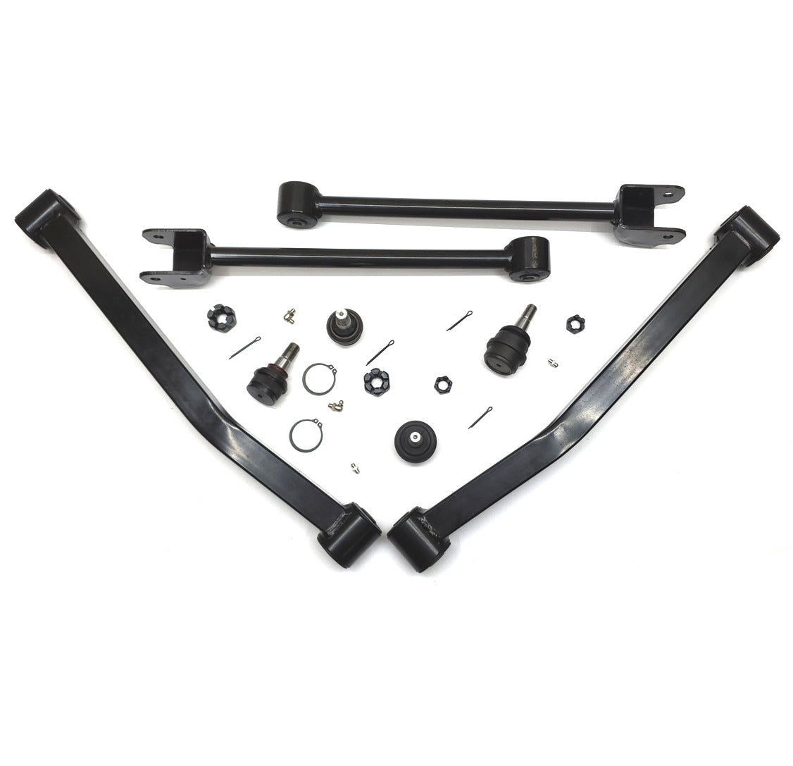 Jeep Wrangler 07 - 17 XRF Control Arm & Ball Joint Kit Upper & Lower
