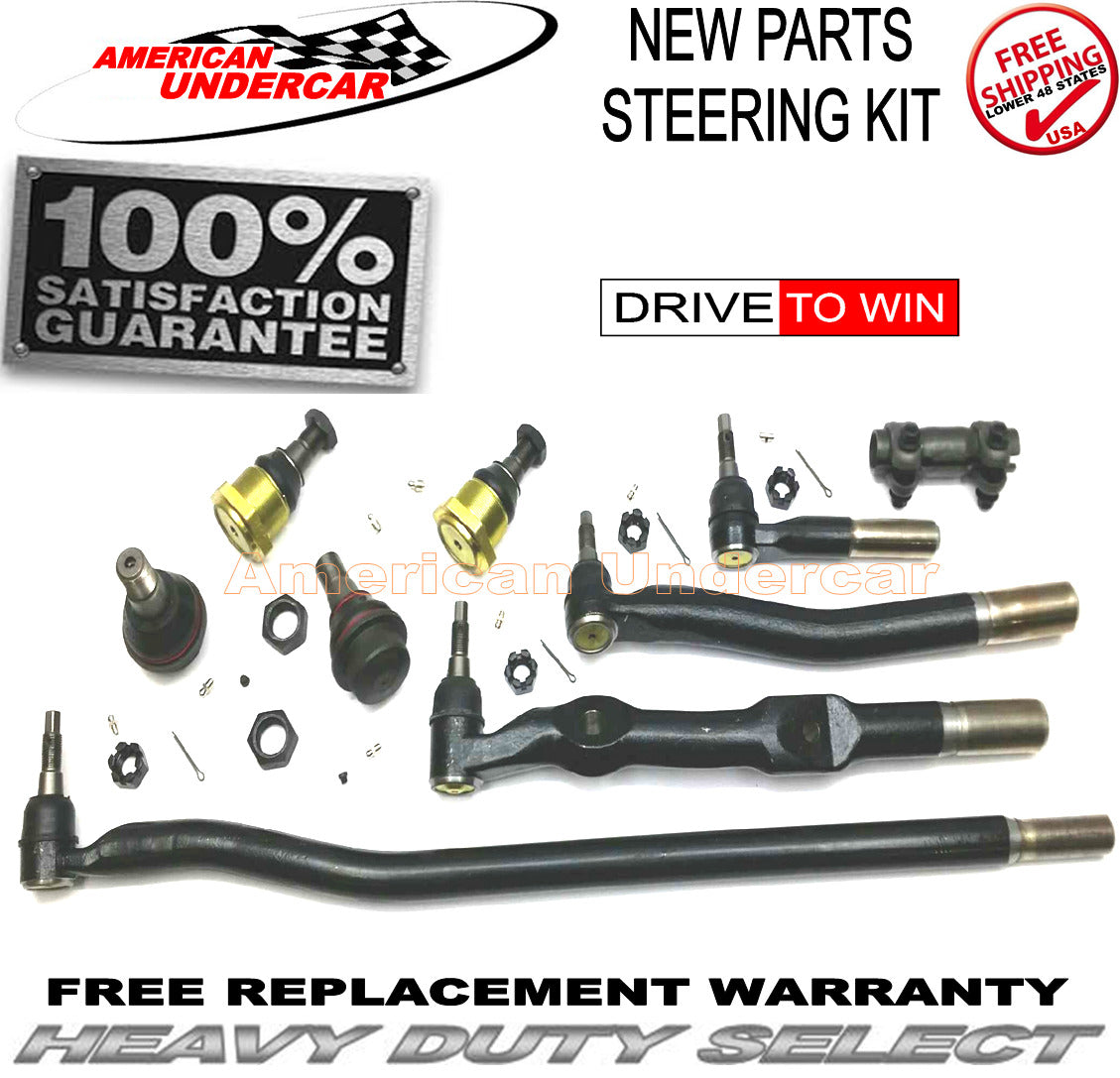 Dodge Ram 4500 5500 2008 - 2012 HD Ball Joint Tie Rod Sleeve Steering Kit