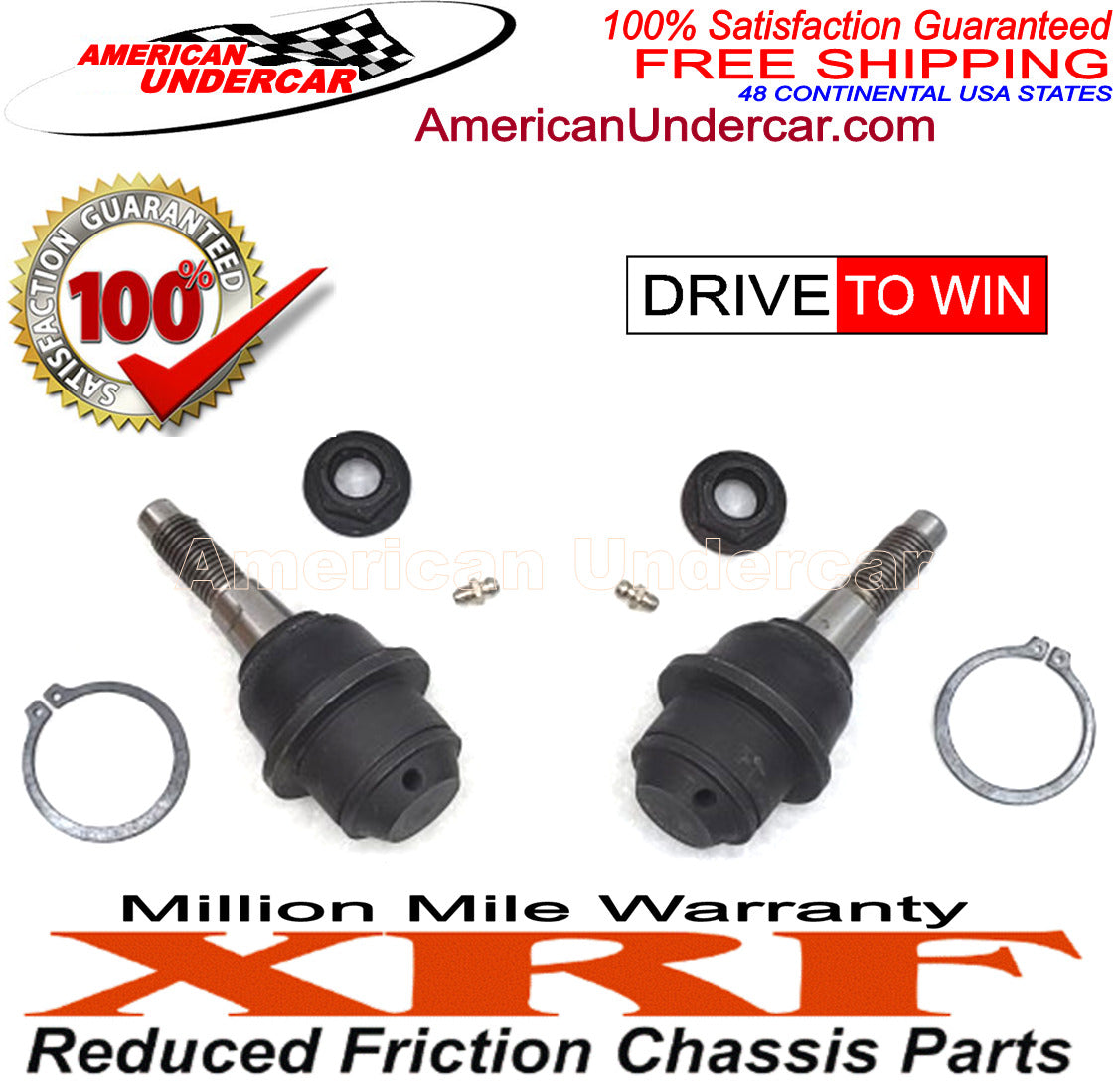 Cadillac Chevrolet GMC 07 - 13 XRF Lower Ball Joints Suspension Kit