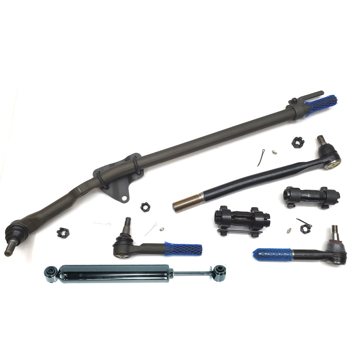 Ford F250 F350 HD Tie Rod Drag Link Sleeve Damper Kit Super Duty 2WD 05 - 07