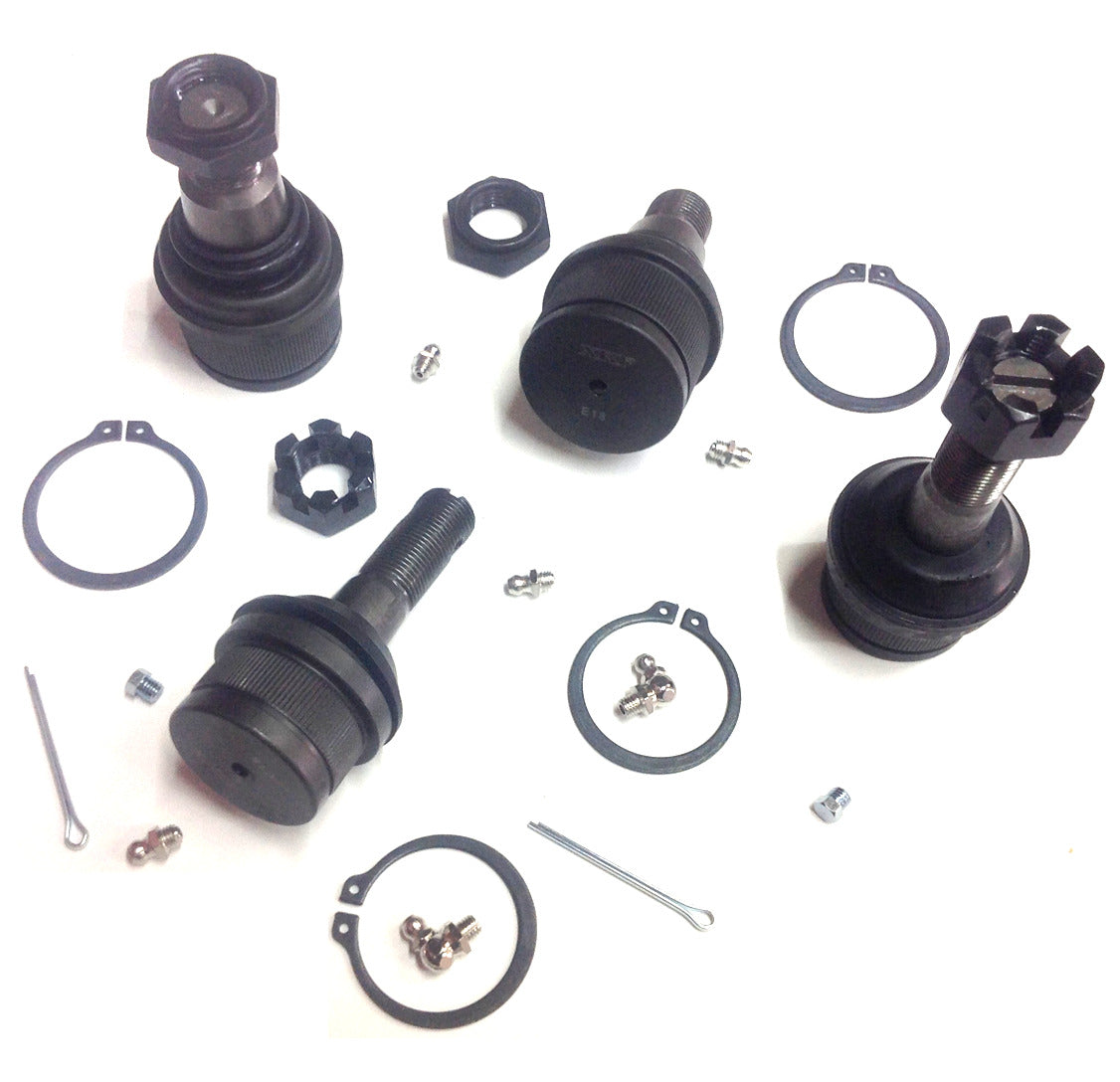 Lifetime Ball Joint Upper & Lower Kit for 1999-2019 Ford F250, F350, F450, F550 Super Duty 4x4, 2WD