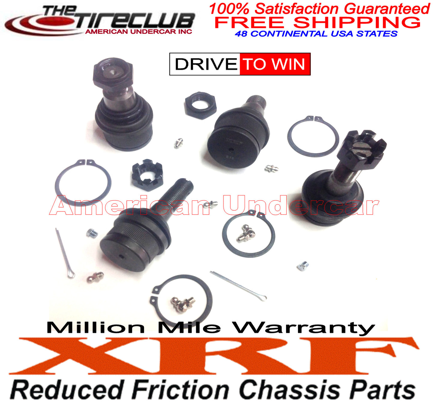 XRF Upper & Lower Ball Joint Kit | 1970-1991 Chevrolet Blazer, K10, K20, V10, V20 4x4