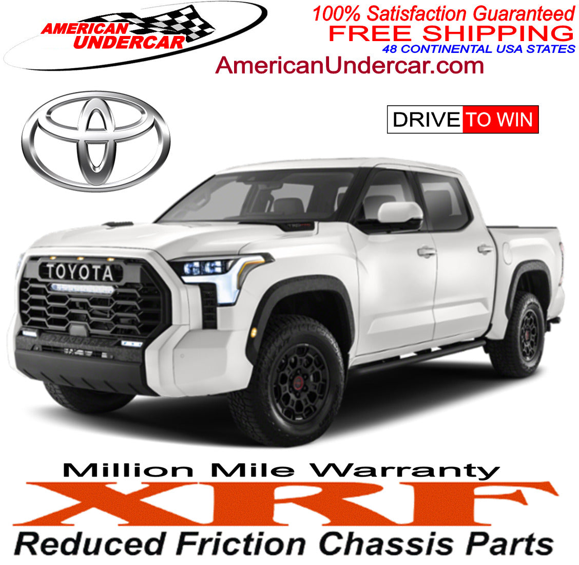 XRF Steering and Suspension Kit for 2000-2002 Toyota Tundra, Sequoia 4x4 & 2WD