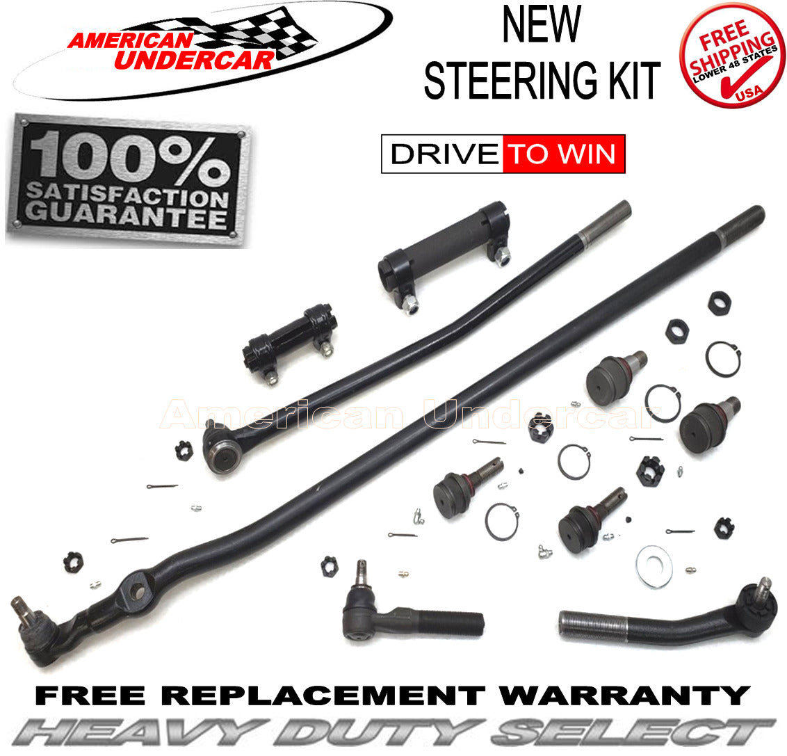 Dodge Ram 4X4 2500 3500 w 3850lb Dana 44 98 99 HD Ball Joint Tie Rod Sleeve Kit