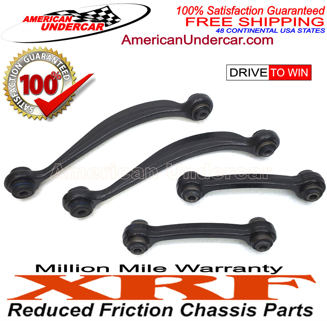 XRF Control Arm Link Rear Suspension Kit for 2007-2017 Chevrolet, Buick, GMC, Saturn