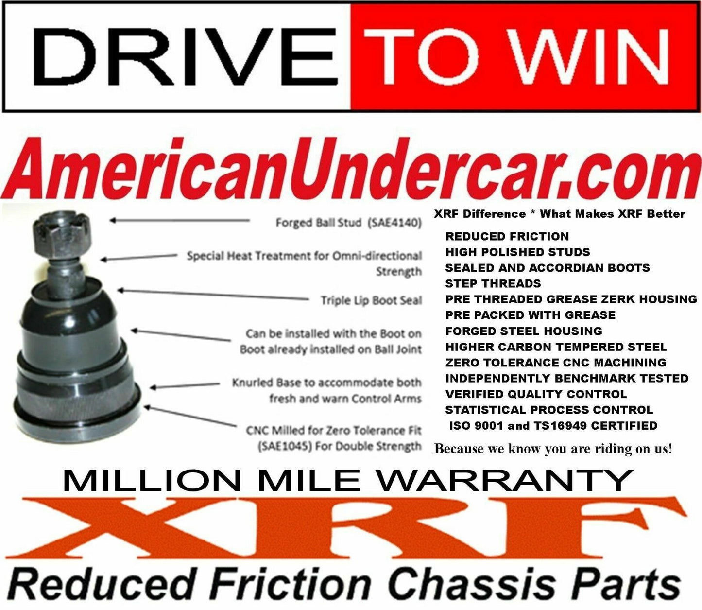 XRF Ball Joint Tie Rod Idler Center Link Kit | 1995-2005 Chevrolet Blazer, S10 2WD