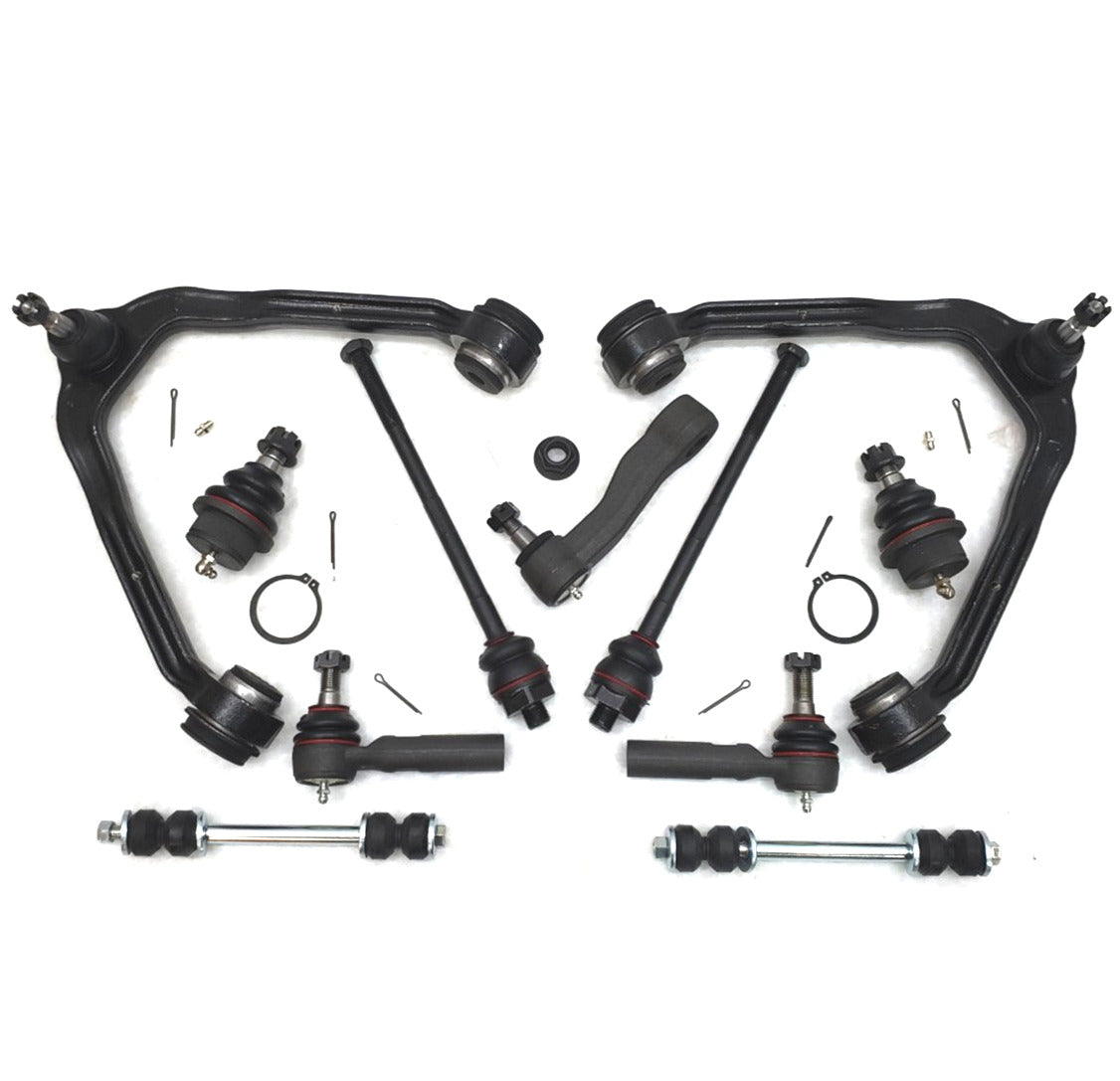 Lifetime Ball Joint Control Arm Tie Rod Steering Kit for 1999-2007 Chevrolet, GMC, Cadillac 2WD, 4x4