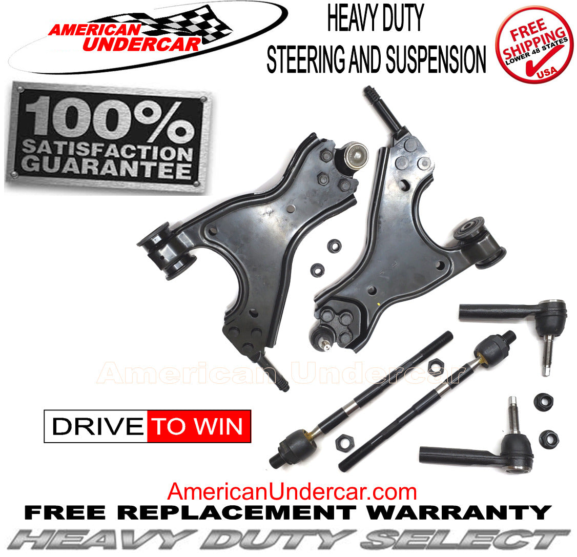 HD Control Arm Ball Joint Tie Rod Kit | 2007-2017 Chevrolet, Buick, GMC, Saturn