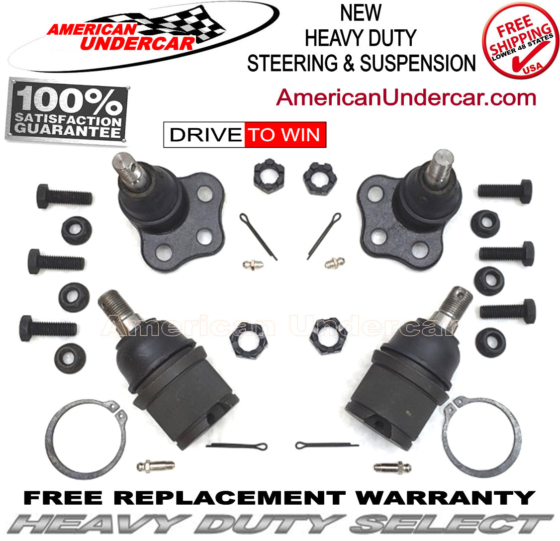 HD Ball Joint Upper & Lower Suspension Kit for 2000-2004 Dodge Dakota, Durango 4x4