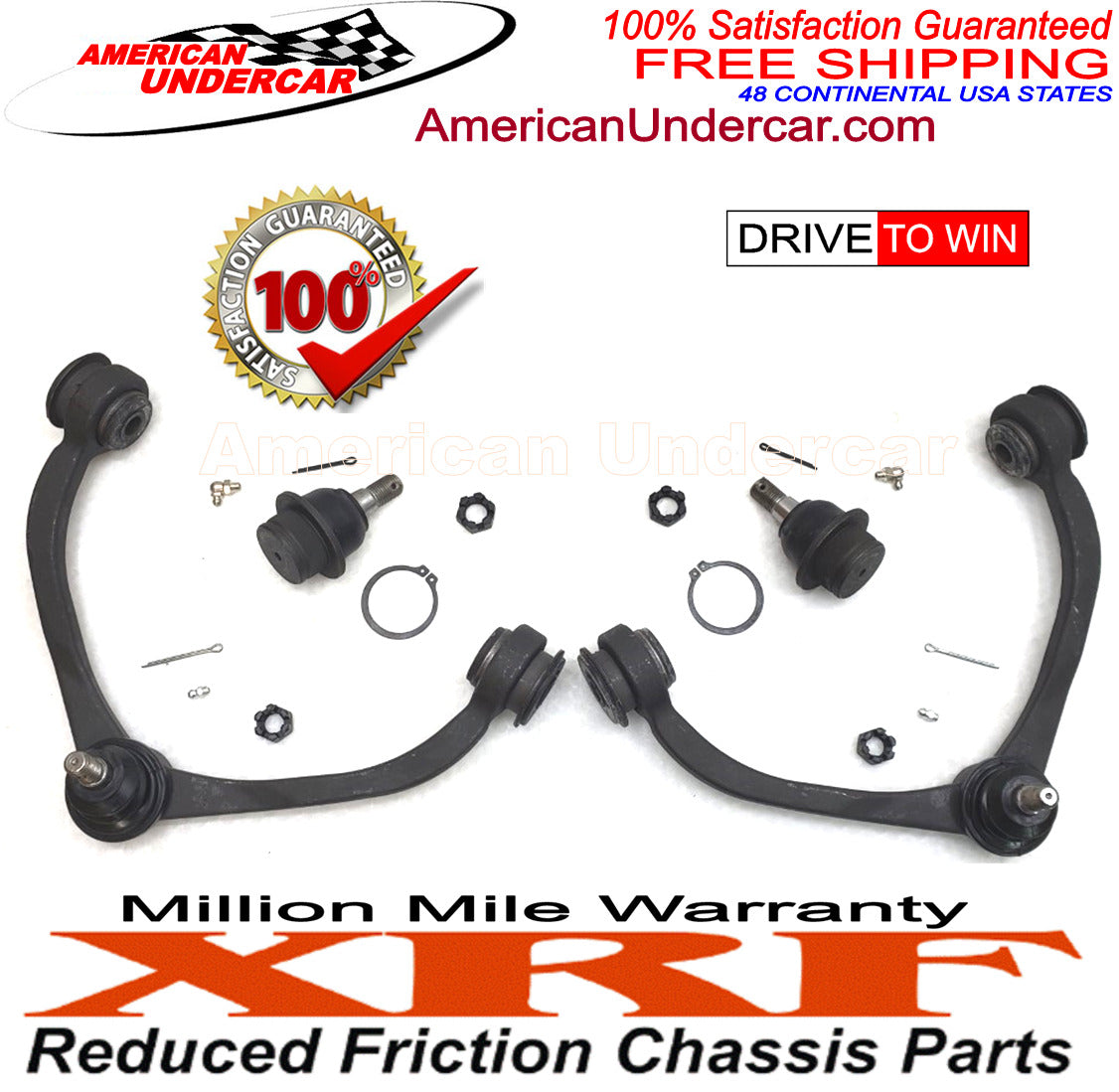 XRF Control Arm Ball Joint Suspension Kit for 2005-2011 Dodge Dakota, Ram Dakota 2WD