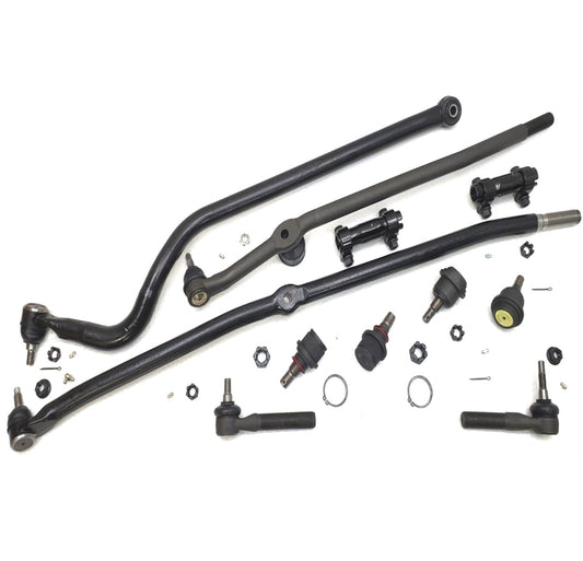 XRF Lifetime Ball Joint Track Bar Tie Rod Kit | 2000-2002 Dodge Ram 2500 3500 4x4