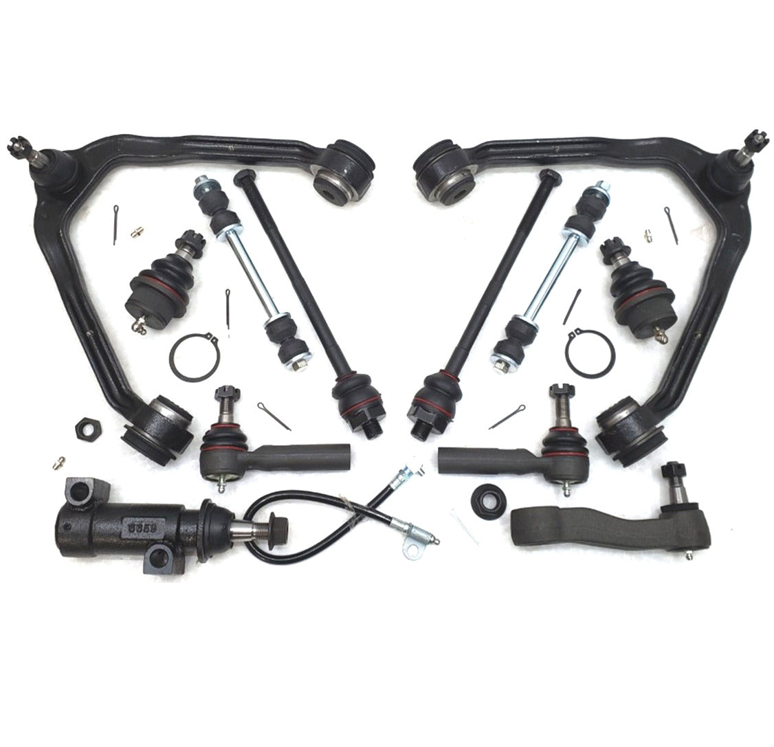 Chevy GMC 1500 1999 - 2007 XRF Ball Joint Control Arm Idler Arm Tie Rod End Kit