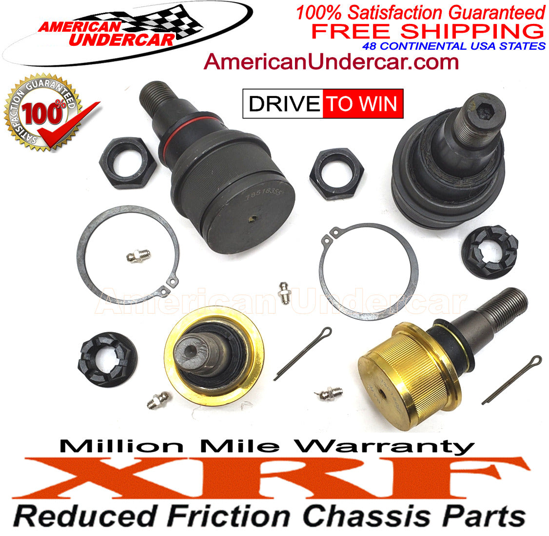 Ford F450 F550 Super Duty 05-10 XRF Upper and Lower Ball Joint Suspension Kit
