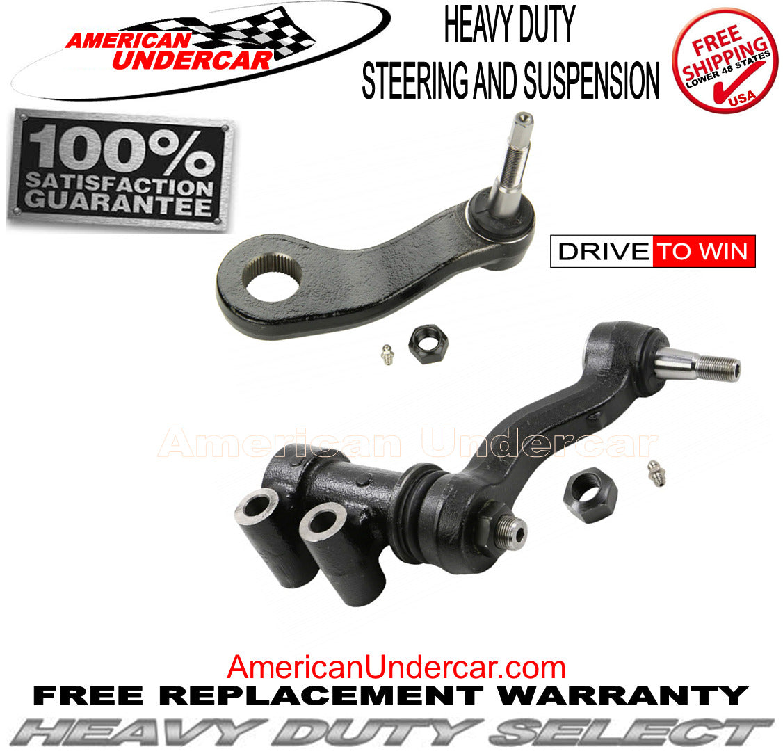 HD Idler Arm & Pitman Arm Steering Kit for 2011-2019 Chevrolet, GMC 2500HD, 3500HD 2WD, 4x4