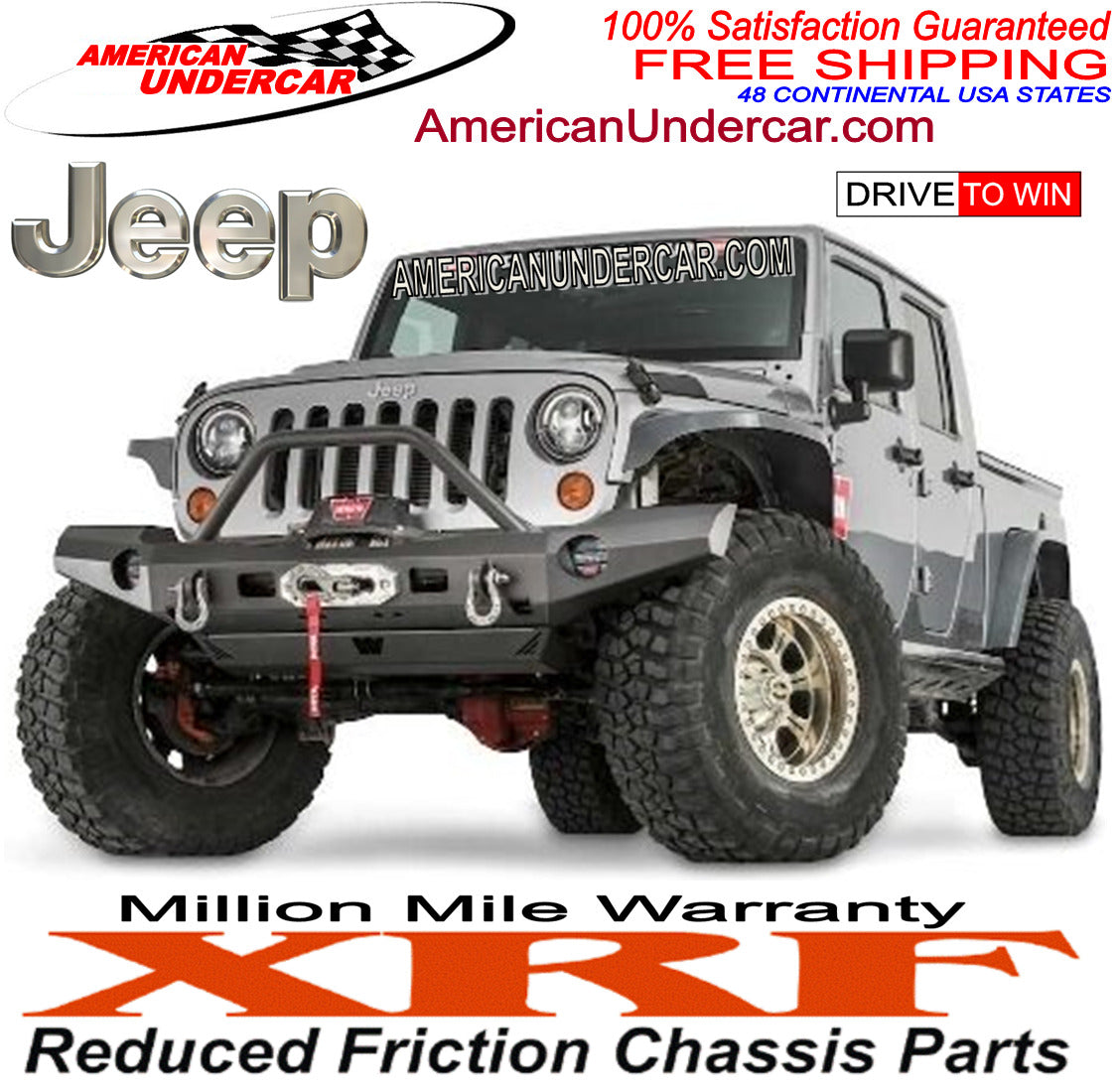 18 - 22 Jeep Wrangler JL Gladiator JT XRF Ball Joint Kit Upper & Lower & Collar