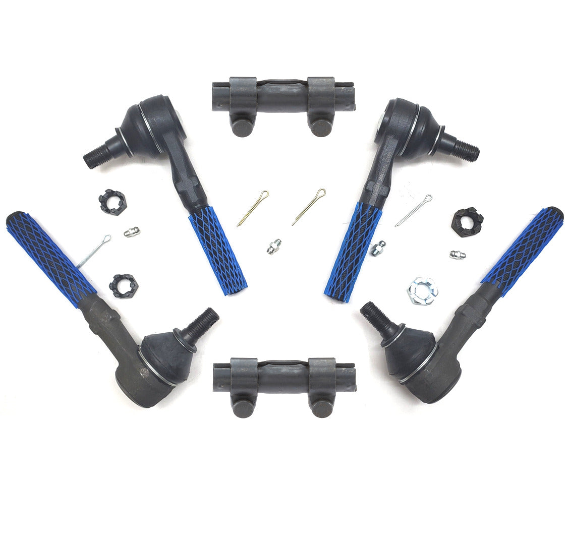 Dodge Ram 2500 3500 2WD 2000-2002 XRF Inner & Outer Tie Rod Sleeve Steering Kit