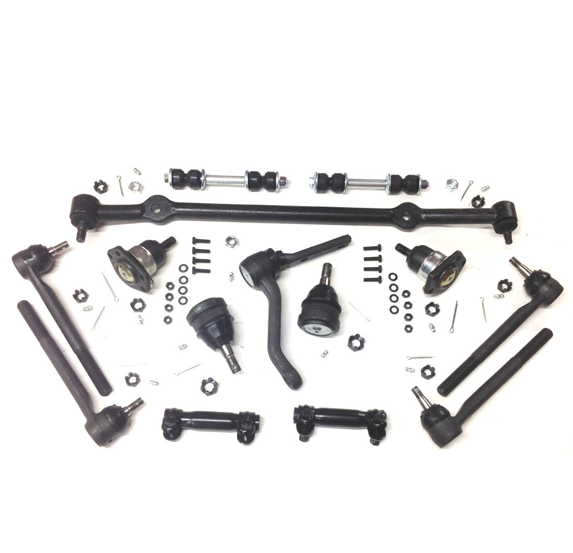 HD Ball Joint Tie Rod Idler Center Link Kit for 1978-1996 Buick, Cadillac, Chevrolet, Oldsmobile, Pontiac