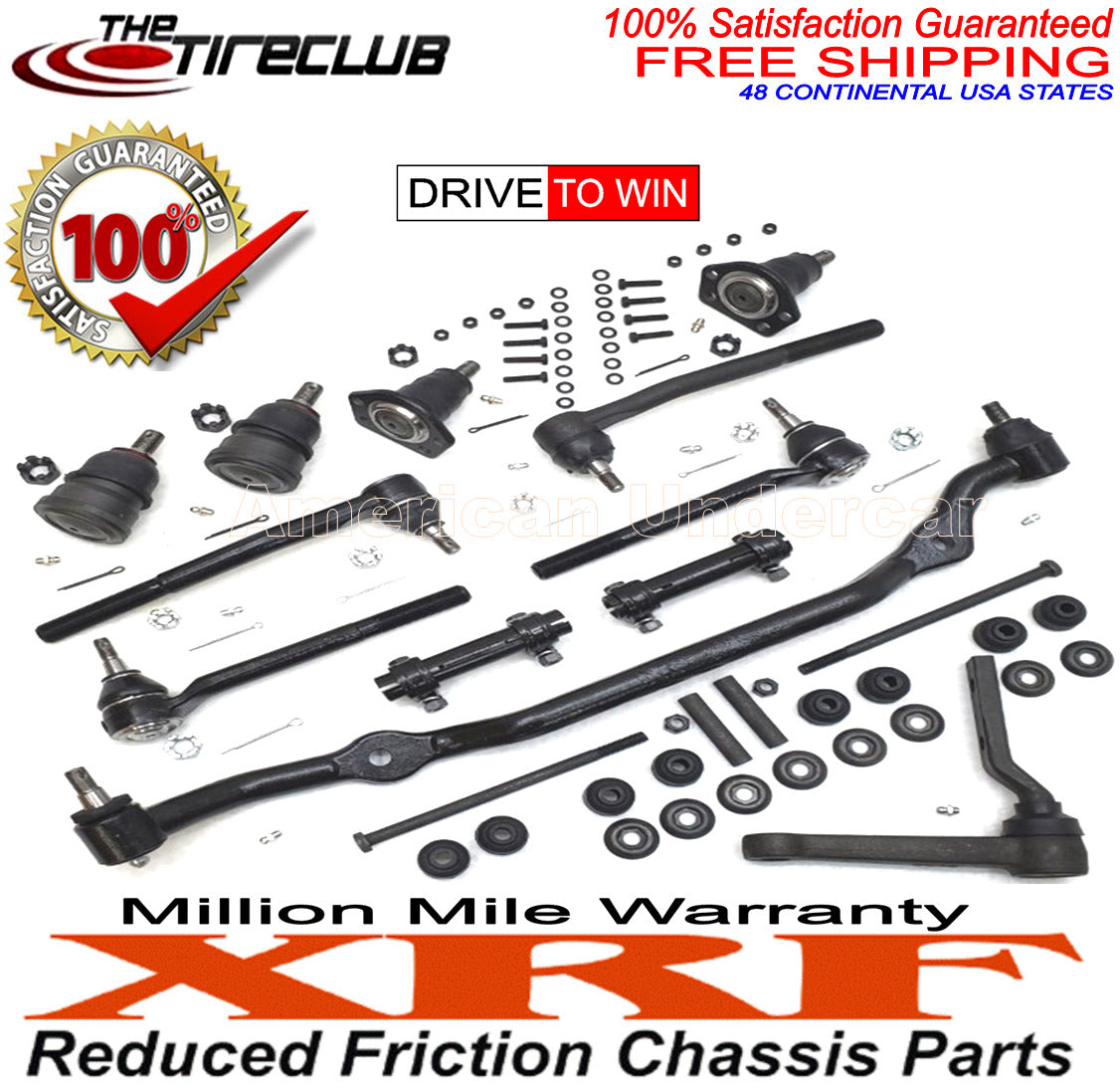 XRF Ball Joint Tie Rod Idler Center Link Kit | 1995-2005 Chevrolet Blazer, S10 2WD