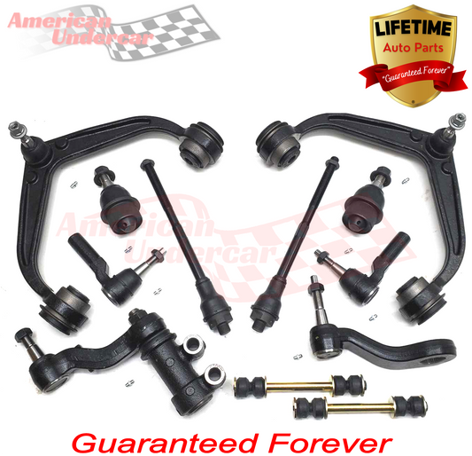Lifetime Steering and Suspension Kit | 2011-2019 Chevrolet GMC 2500HD 3500HD 4x4 & 2WD