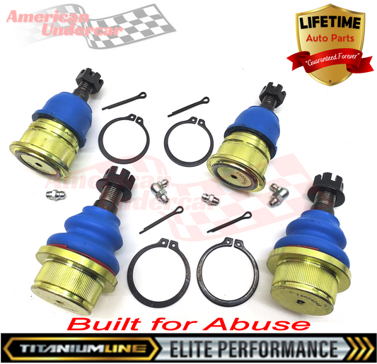 Lifetime Titanium Line Ball Joint Suspension Kit Cadillac Chevrolet GMC K1500 1999 - 2007