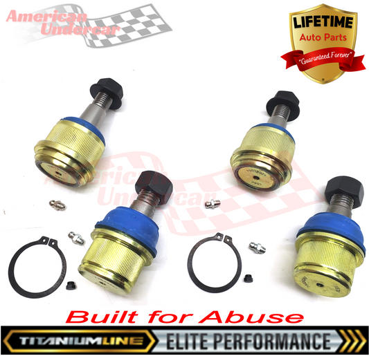 Lifetime Titanium Line Ball Joint Suspension Kit for 2003-2012 Dodge Ram 2500, 3500 4x4