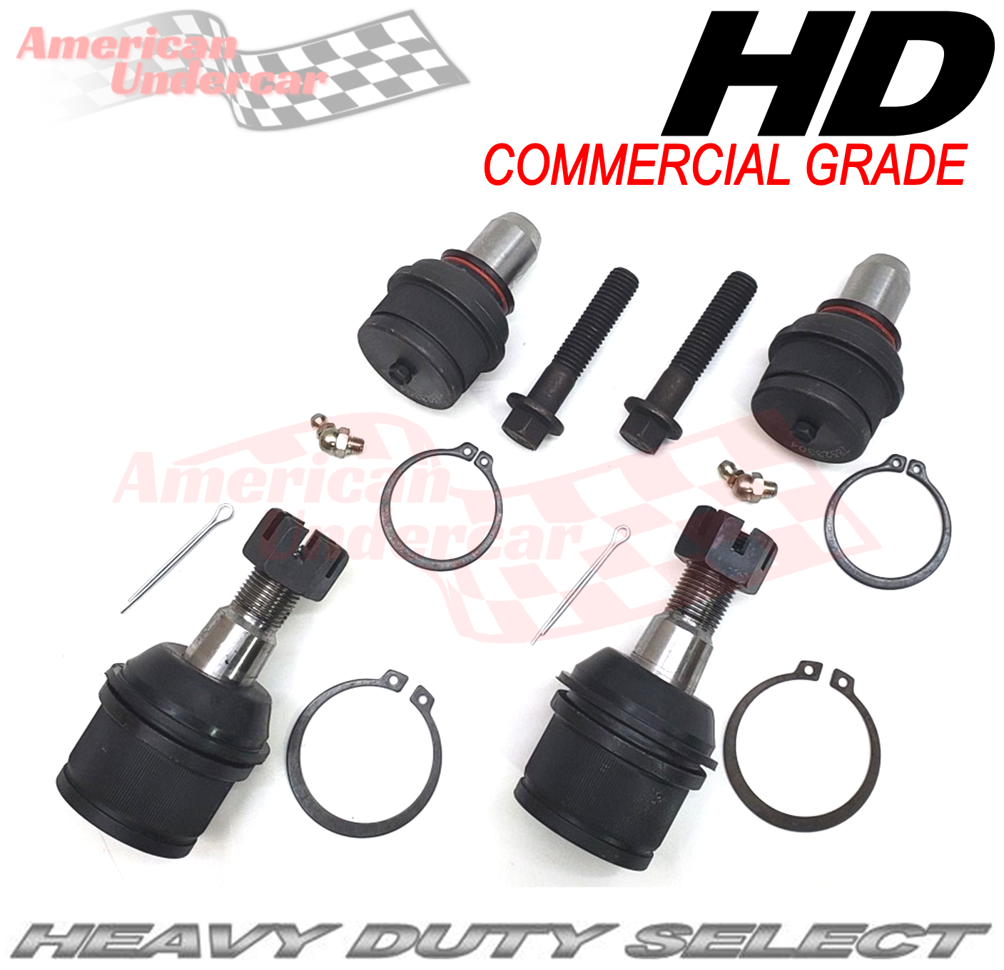 PartsW Steering Tie Rod Kit – Inner & Outer Set For Ford E-250 E-350 E-450 Super Duty 1992-2007, 4pc Front Left Right